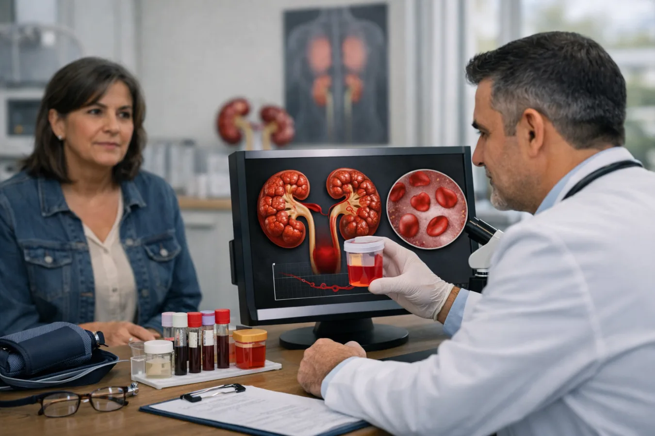 ¿Qué es la hematuria y cómo se evalúa en Metepec?