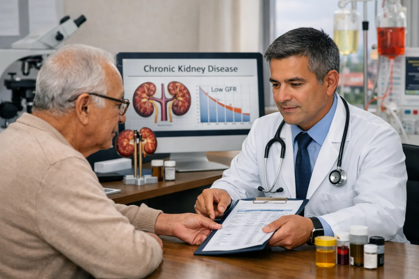 Insuficiencia renal crónica: diagnóstico integral, manejo metabólico y pautas de preservación funcional en Metepec
