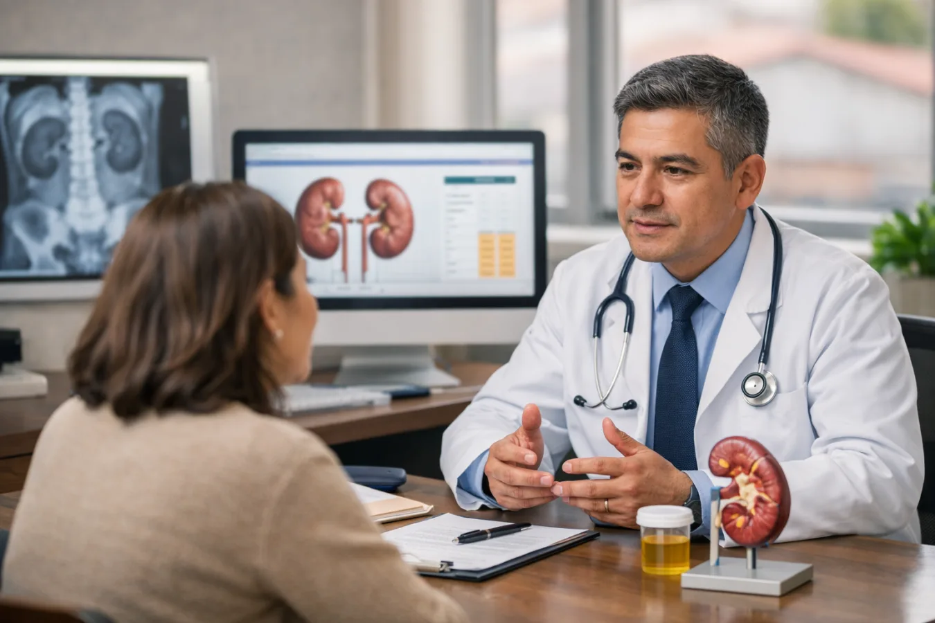 ¿Qué especialista trata la proteinuria?